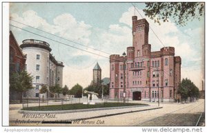 State Armory and Womans Club Worcester Massachusetts 1907