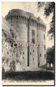 Postcard Old Dinan Chateau de la Duchesse Anne