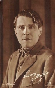 LUCIANO ALBERTINI Silent Film Actor Movie Star RPPC c1910s Vintage Postcard