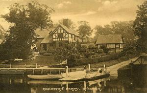 UK - England, Chester. Eggleston Ferry