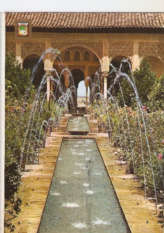 Postal 038866 : Granada. Generalife. Patio de los Surtidores