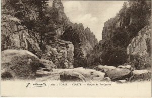 CPA Corte Gorges du Tavignano CORSICA (1078570)