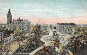 PANORAMA OF CAPITOL SQUARE RICHMOND VIRGINIA POSTCARD (c. 1910)