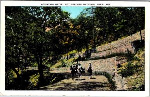 Postcard SCENE Hot Springs National Park Arkansas AR AO9991