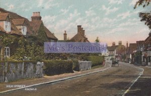 Warwickshire Postcard - High Street, Knowle   SW20125
