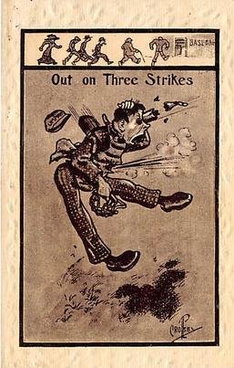 Out on Three Strikes Out on Three Strikes Baseball 1913 