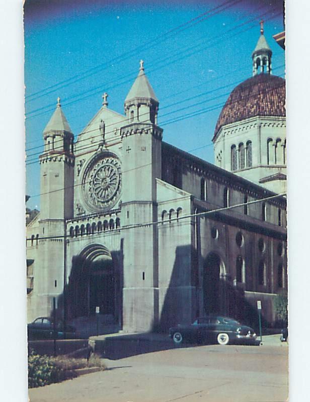 Unused Pre-1980 CHURCH SCENE Wheeling West Virginia WV A7721