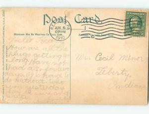 Divided-Back PARK SCENE Reading Pennsylvania PA hk7768