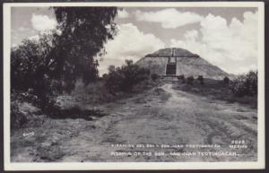 Pyramid of the Sun,San Juan Teotihucan,Mexico Postcard