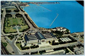 Postcard - Aerial View of Chicago's Beautiful Lake Front - Chicago, Illinois