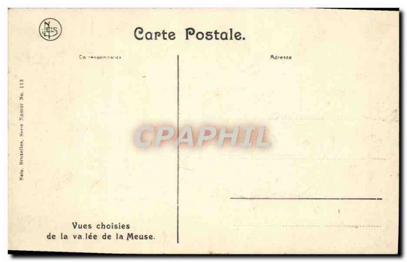 Old Postcard Namur Citadel