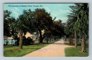 Tampa FL-Florida Grounds At Ballast Point, Victoria Lady, Pier, Vintage Postcard