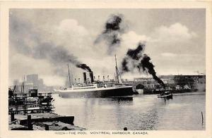 Montrea  Passenger Ship in The Pool, Montreal Harbour