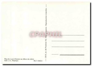 Postcard Modern Rue du Lac Clarens � to d�but the century. Al J-L Rochaix