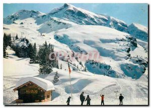 Postcard Modern Morzine Haute Savoie Ski Avoriaz and Hauts Forts