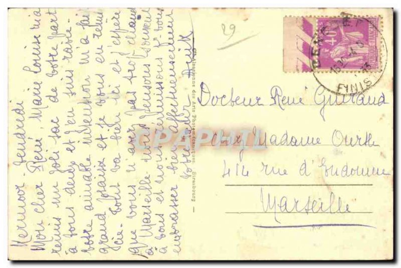 Old Postcard Morgat're Heap Pols