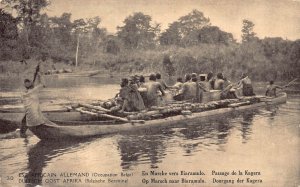 German East Africa Belgian Occ Congo Biaramulo Kagera Natives postcard B981