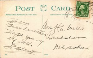 Vtg Rochester Minnesota MN New Post Office 1910s Postcard