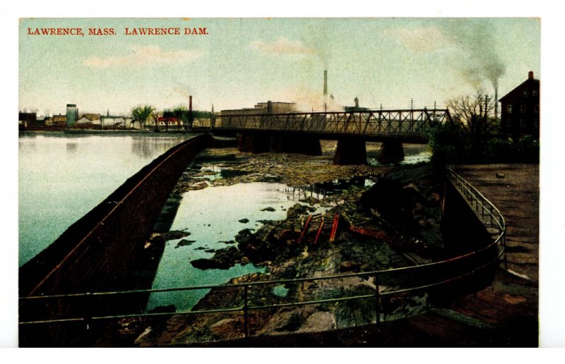 MA - Lawrence. Lawrence Dam