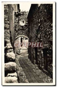 Old Postcard Rue Barri Eze