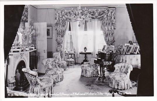 New York Hyde Park Dresden Room The Roosevelt Home Franklin D Roosevelt Natio...