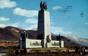 Utah Salt Lake City Emigration Canyon This Is The Place Monument ...