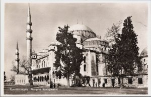Turkey Constantinople Istanbul Suleymaniye Mosque Vintage RPPC C100