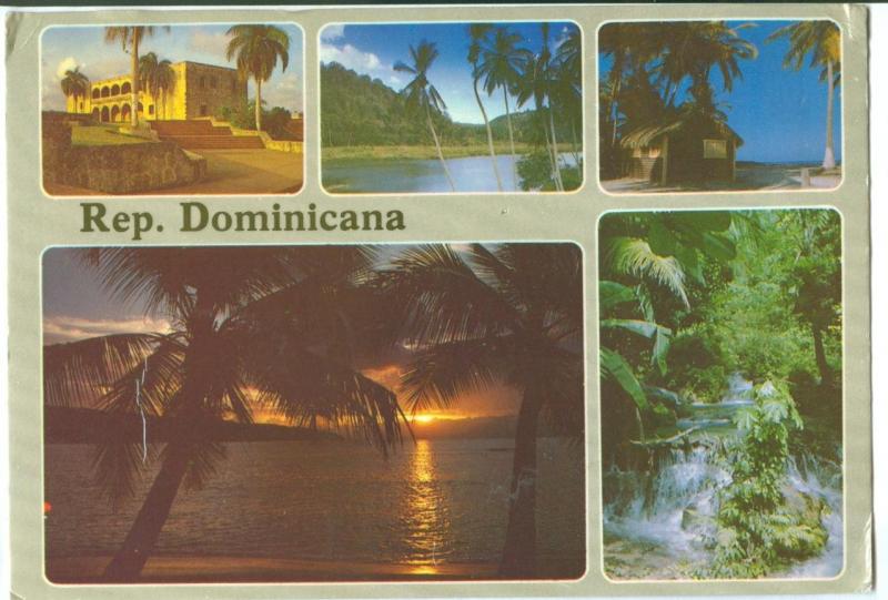 Rep. Dominicana, Dominican Republic, used Postcard