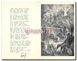 Old Postcard Folklore Young Prayer to God Botrel