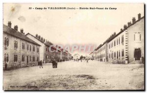 Old Postcard Valdahon Camp De Entree South West Du Camp Militaria