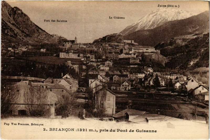 CPA Briancon pris du Pont de Guisanne (992152)