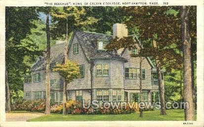 Home of Calvin Coolidge - Northampton, Massachusetts MA  