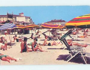 Pre-1980 BEACH SCENE Cape May - Near Wildwood & Vineland New Jersey NJ G5608