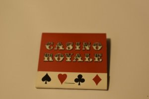 Casino Royale Don Carter Lanes Rockford Illinois 30 Strike Matchbook