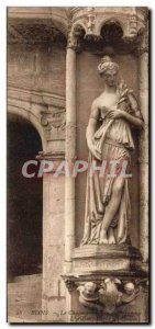 Blois - L Amitie - Statue - Old Postcard