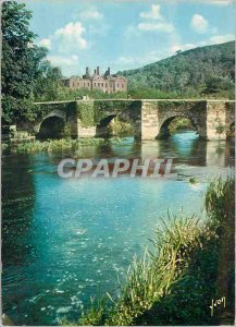 Postcard Modern picturesque Brittany Blavet flowing in the Gorge Daoulas and ...