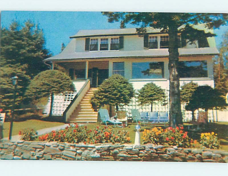 Unused Pre-1980 OCEAN REEF MOTEL Chamberlain Maine ME L0948