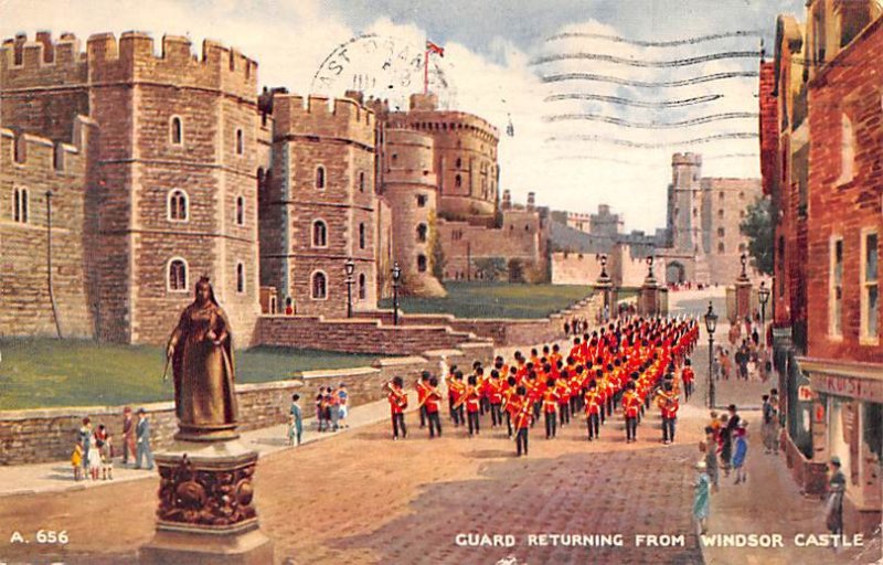 Guard Returning from Windsor Castle Scotland, UK Postal Used Unknown 