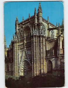 Postcard Gate of the Concepcion The Cathedral Seville Spain