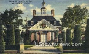 Governors Palace Garden  - Williamsburg, Virginia VA  