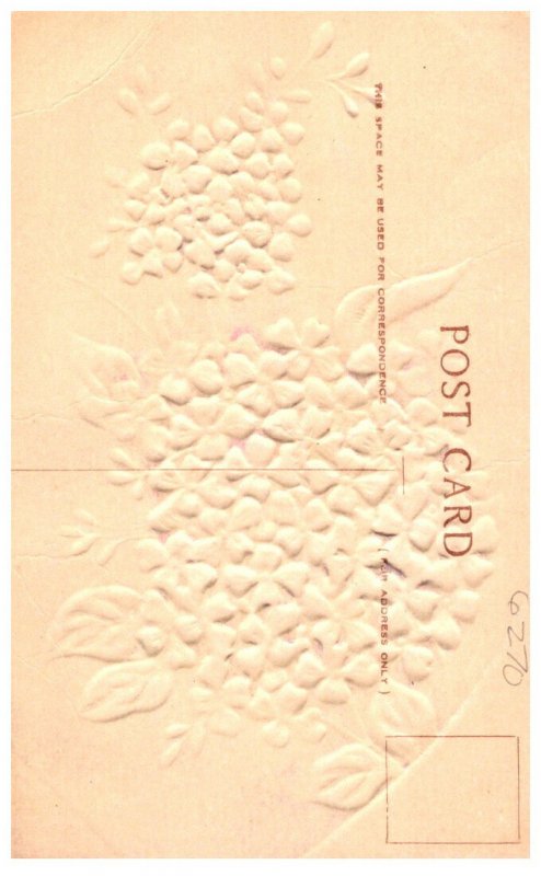 Flowers , Embossed