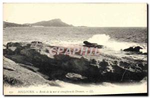 Postcard Old Boulouris Banks of the sea and semaphore Dramon