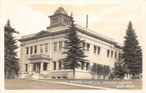 H18/ Ely Nevada RPPC Postcard c1950s White Pine County Court House