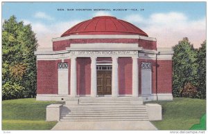 Exterior, Gen. Sam Houston Memorial Museum, Texas, 30-40s