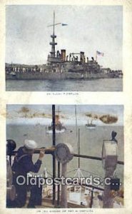 USS Oregon Military Postcards