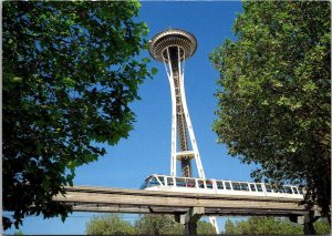 Washington Seattle The Space Needle and Monorail