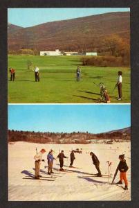 NY Homowack Golf Course Ski SPRING GLEN NEW YORK PC