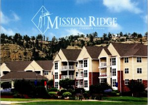 Mission Ridge Active Senior Living Billings Montana Postcard Address Card