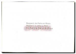 Modern Postcard Boppard pearl Rhine