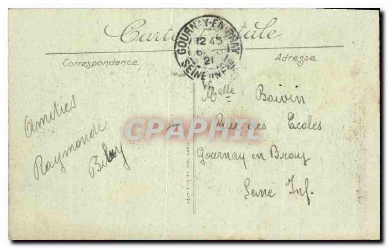 Postcard Amiens Old Town Hotel